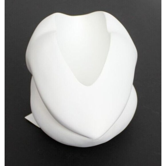 New MCM Large Lips / Mouth White Retro Modern Succulent Flower Planter Pot - Picture 6 of 6